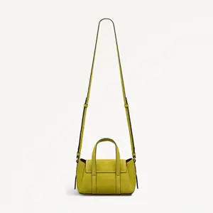 Radley Bag Suede Flapover Grab Chancery